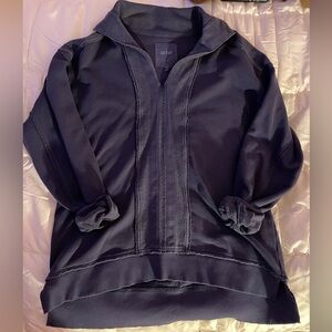 Aerie lightweight navy blue crewneck